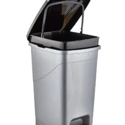 Slim Pedallı Iç Kovalı Çöp Kovası 40 Litre